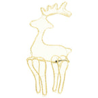 Illuminated Reindeer Christmas Decoration with 306 LEDs