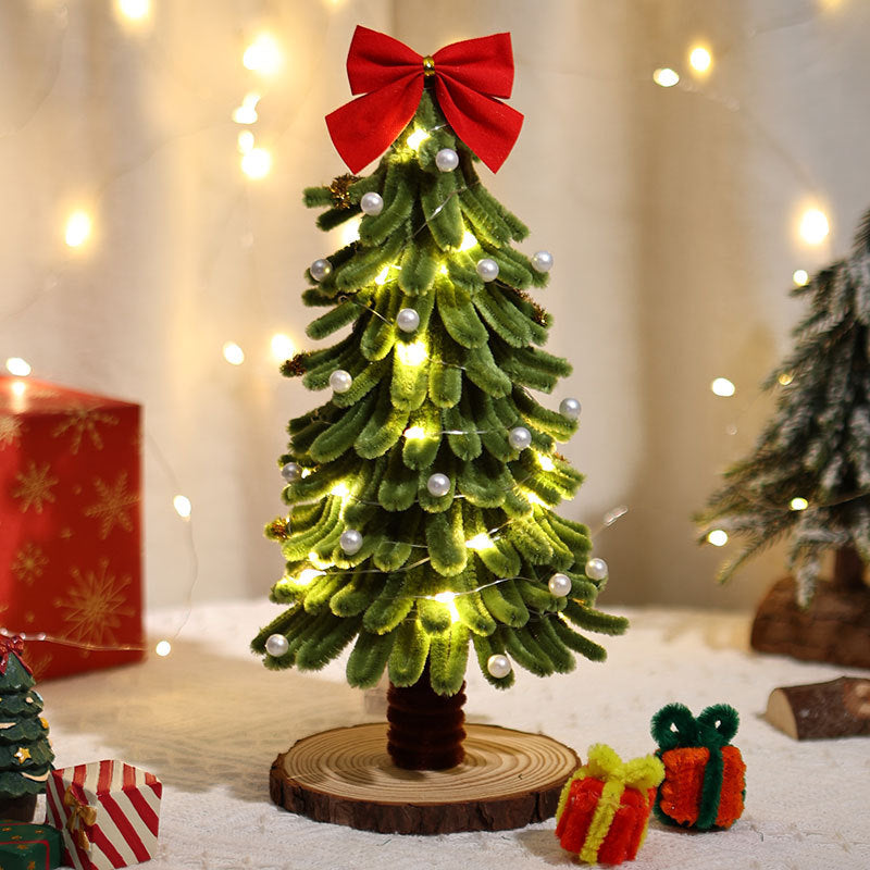 Small Mini Decorative Twist Bar Christmas Tree - Christian Home Decor