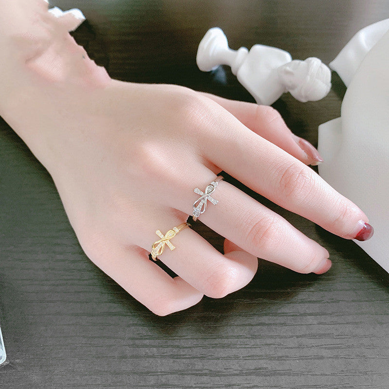 Jesus cross ring gift box presentation