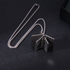 Faith-inspired electroplating alloy pendant for men and women