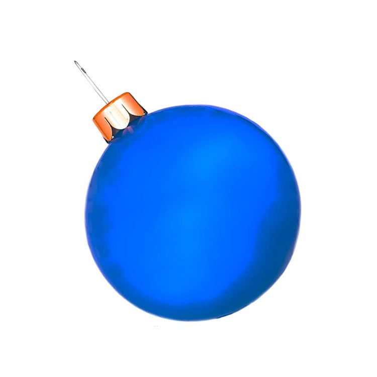 Green oversized ornament for Christmas atmosphere