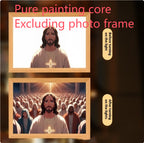 Jesus LED Light Painting - Christian Home Decor Night Light - Christian Home Decor