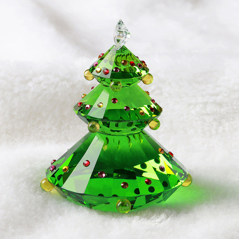 Handmade Crystal Christmas Tree Ornament Secondary image