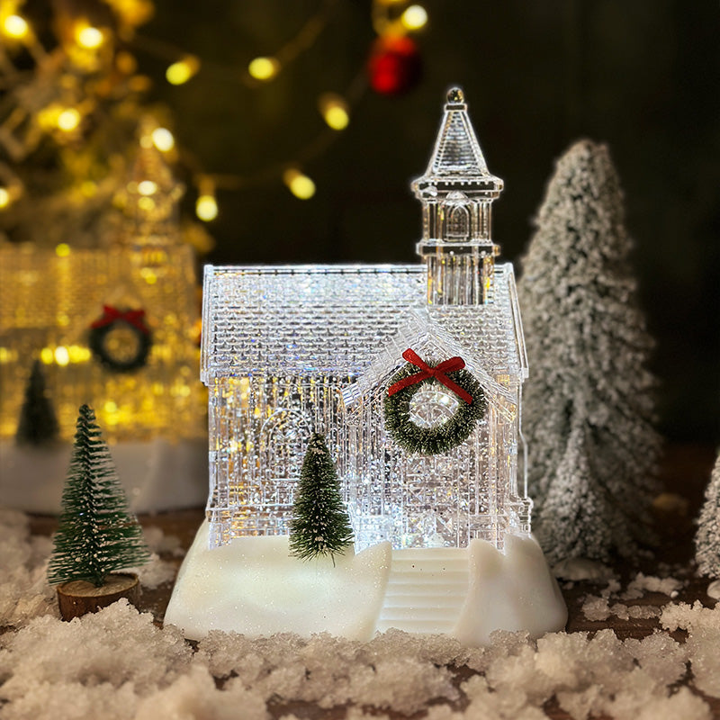 Eve Crystal House set showing all decorative details and craftsmanship
