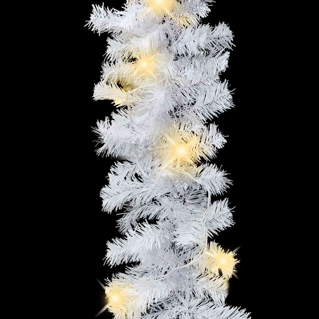 Festive Christmas garland with four lighting modes