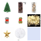 Mini Christmas Tree Desktop Decoration - Christian Home Decor