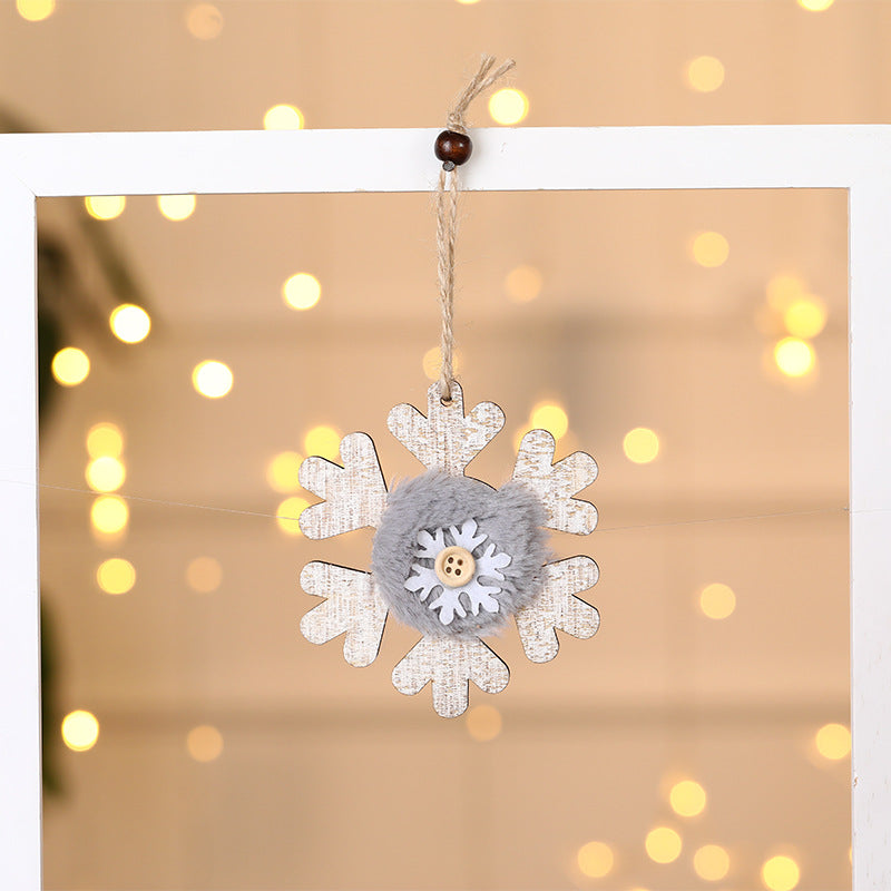 Christmas Tree Wooden Pendant - Christian Home Decor - Christian Jewelry
