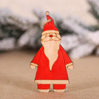 Faith-inspired wooden angel hanging ornament with natural hemp rope for seasonal display
