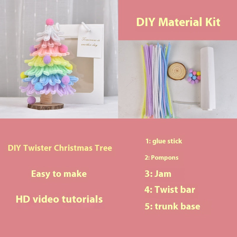 Mini Christmas Tree DIY Craft Kit - Christian Home Decor - Christian Home Decor