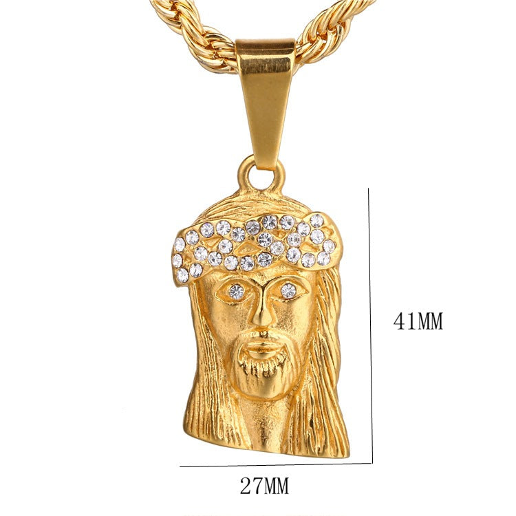 Classic retro cross pendant for Christian wear