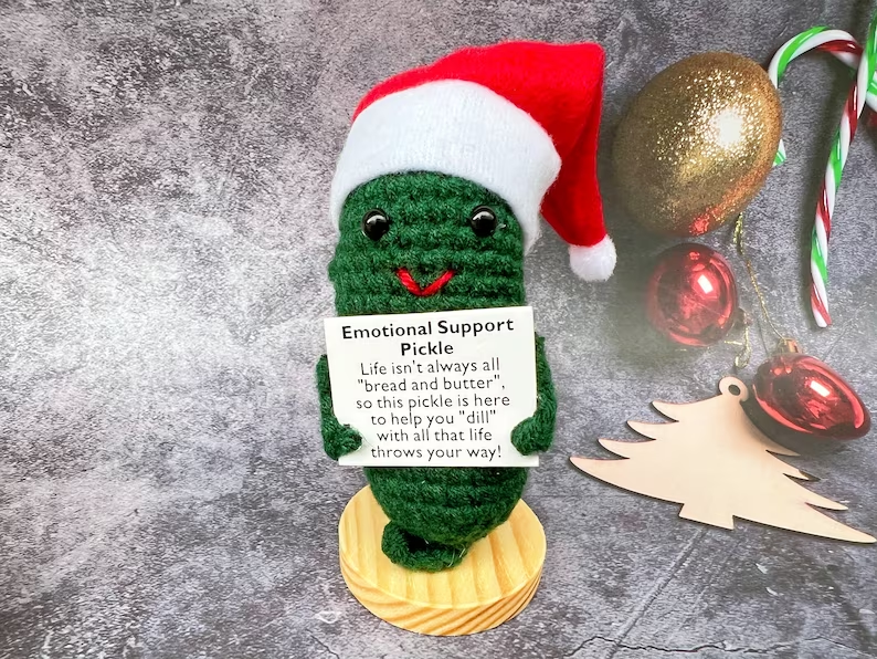 Handmade Plush Christmas Gift - Christian Home Decor Secondary image