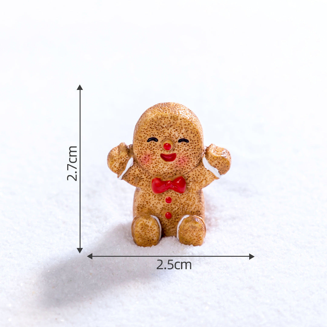 Cute Gingerbread Man Christmas Ornament Secondary image