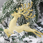 Festive Christmas elk pendant for seasonal display