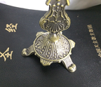 Large baroque crucifix ornament with detailed craftsmanship