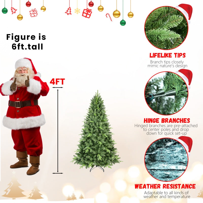 Green PE/PVC Christmas Tree for Holiday Celebrations Secondary image