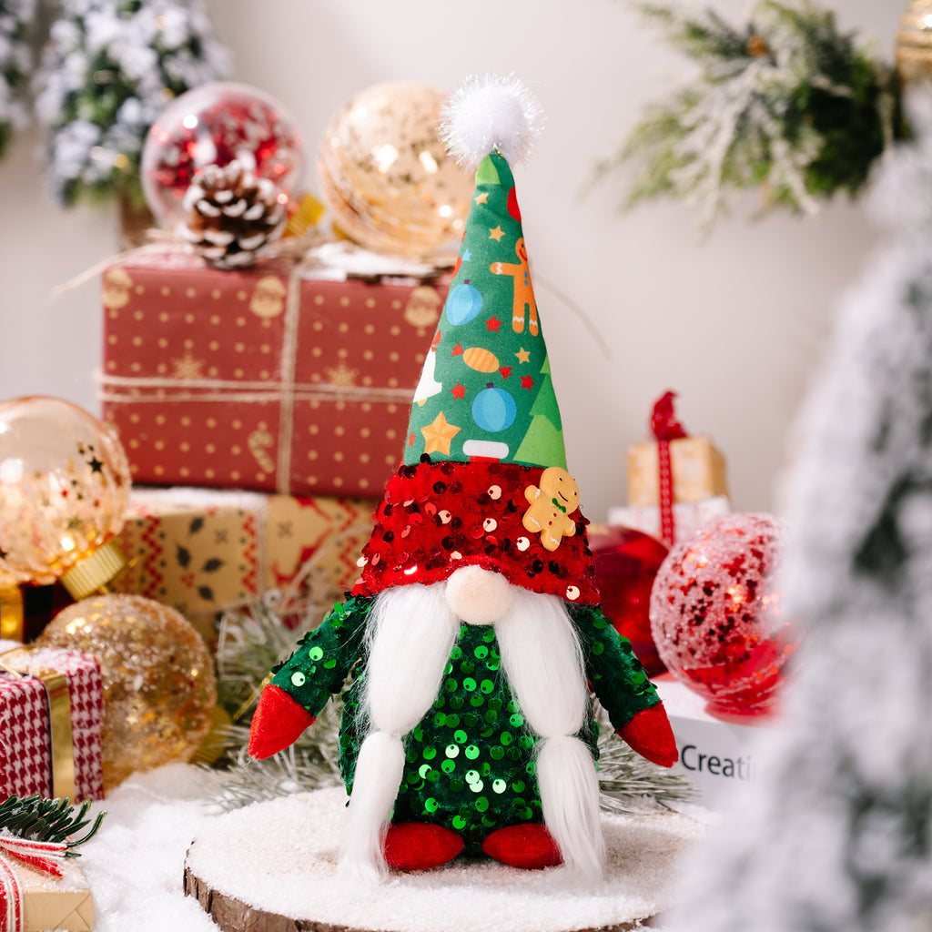 Rudolph reindeer cloth ornament with festive details