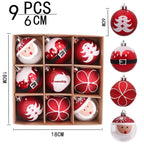Cartoon style Christmas ball ornament with warm holiday colors