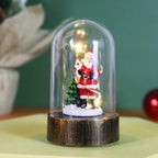 Christmas tree cartoon desktop lamp festive decoration