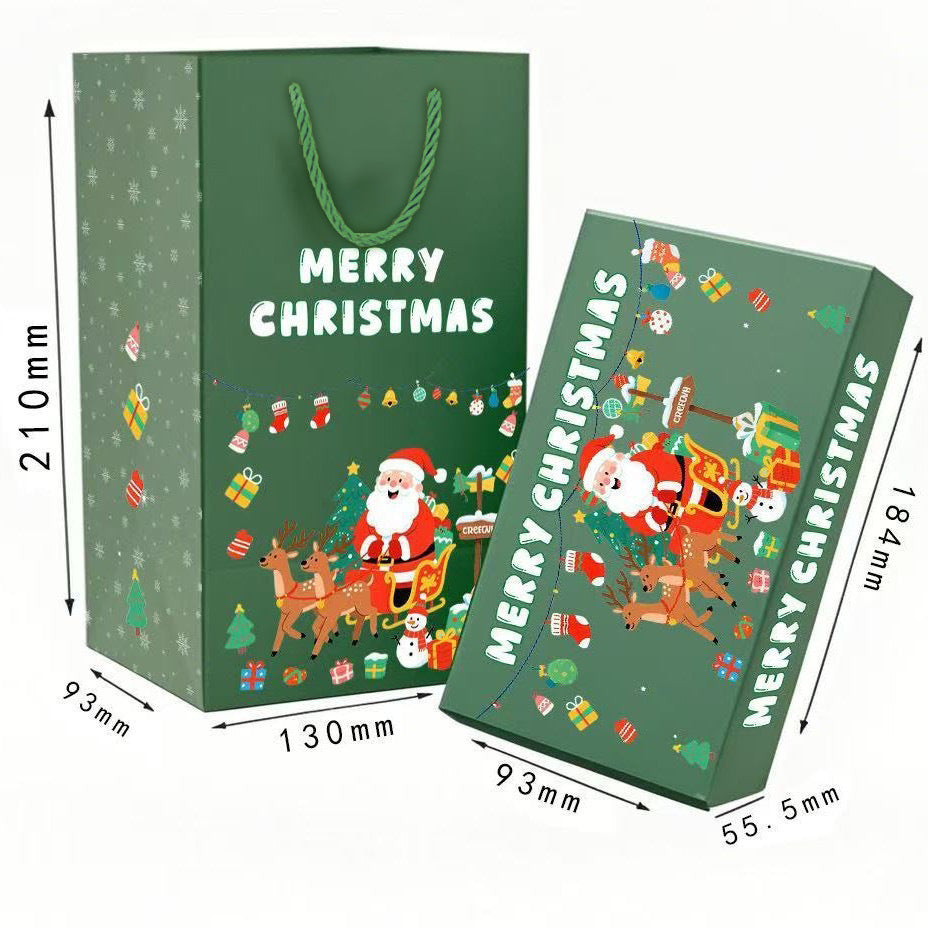 Paper Christmas Gift Wrapping and Decorations