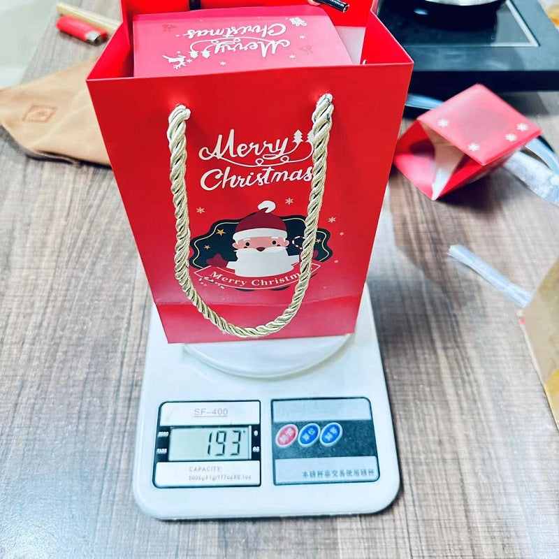Set of Christmas bounce boxes showing quantity variations