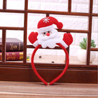 Festive deer and bear holiday headband accessories