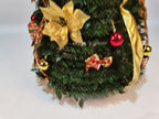 PVC Christmas tree with spiral pattern for Christmas traditions