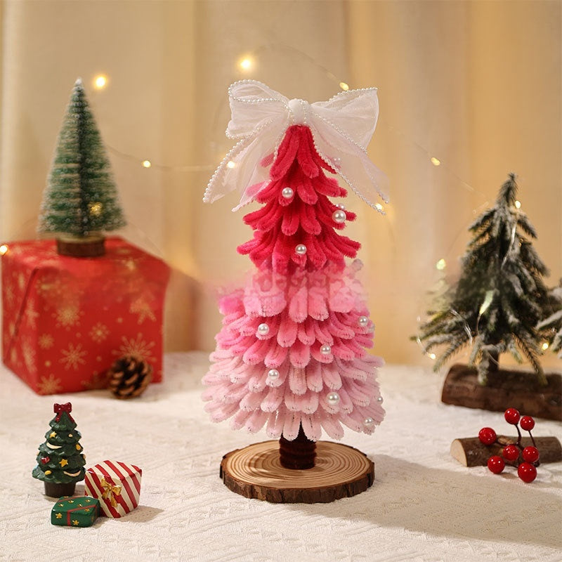Decorative mini Christmas tree for home accent