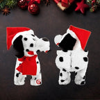 Animated Christmas dog décor for home holiday displays