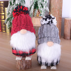 Holiday ski doll ornament bringing Christmas cheer to home