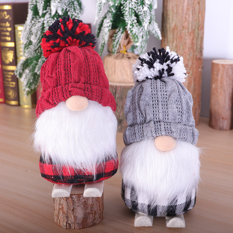 Holiday ski doll ornament bringing Christmas cheer to home