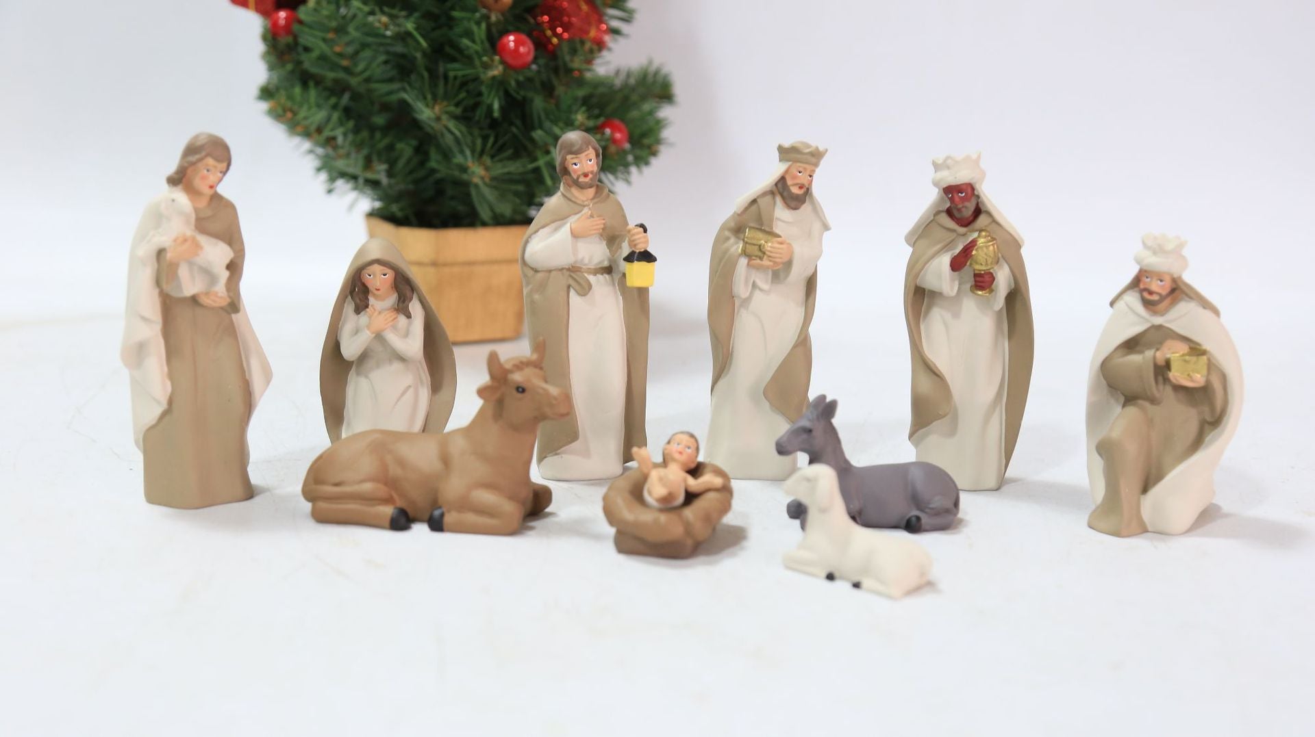 European-style religious figures ready to display