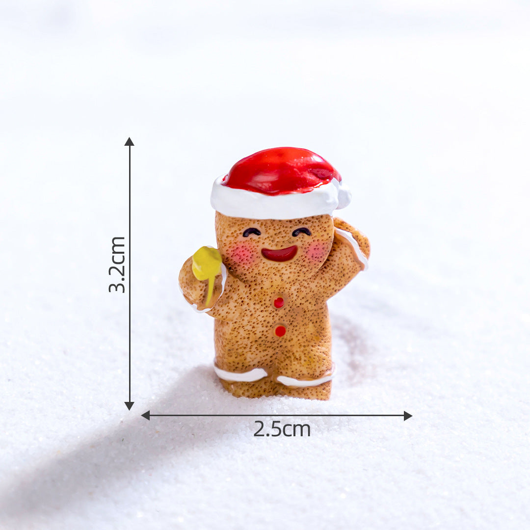 Cute Gingerbread Man Christmas Ornament - Christian Home Decor