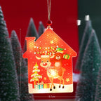 Christmas stocking LED light design for holiday window display