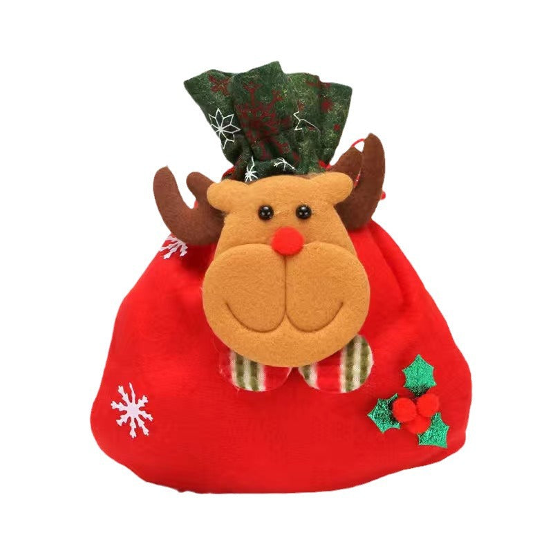 Snowman Christmas Gift Bag Holiday Design