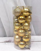 Shiny Christmas Ornament Ball - Christian Home Decor - Christian Home Decor