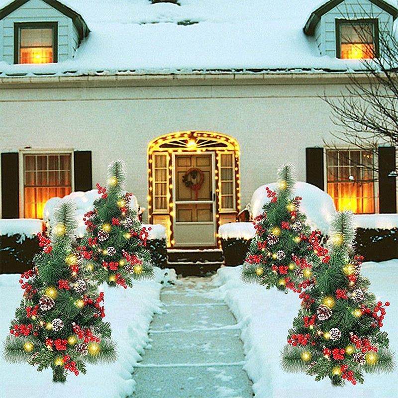 Outdoor Christmas tree yard lamp decoration