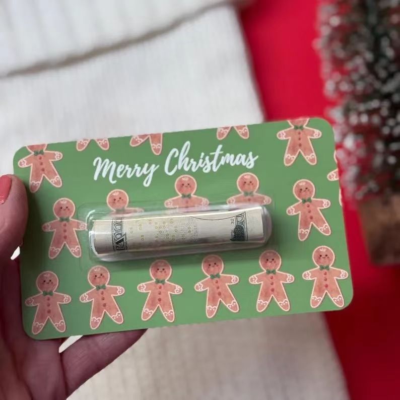 Seasonal Christmas pendant decoration for faith-filled gift giving
