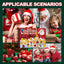 Yellow rubber duck advent calendar set for Christmas countdown with 24 surprises