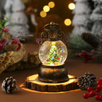 Set of Christmas ornaments with various festive designs