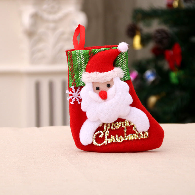 Letter Christmas stocking with personalized style for meaningful Christmas gift-giving