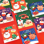 Christmas doll sticky notes set for gift-giving and everyday use