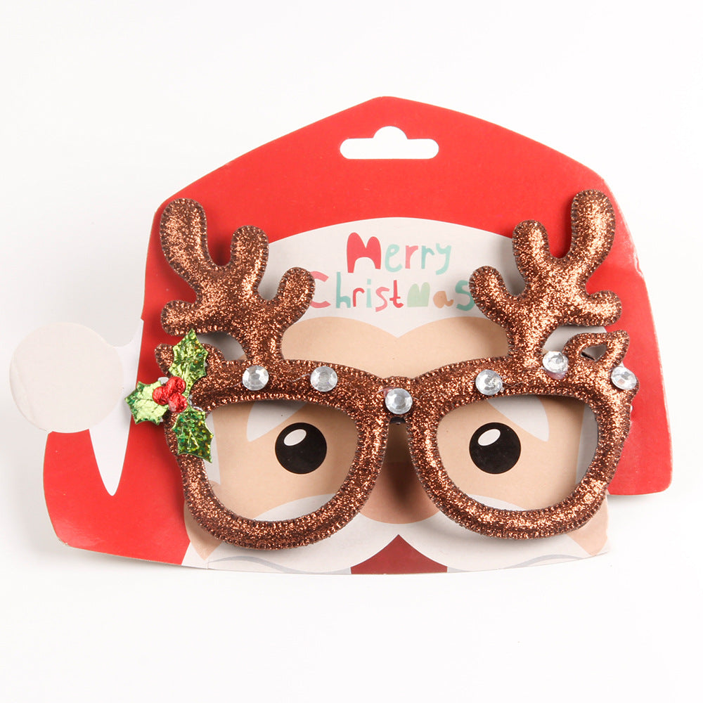 Plastic Christmas party props for holiday gatherings