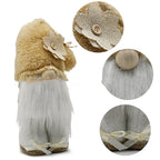 Creative faceless doll Christmas ornament handmade with polyester fabric