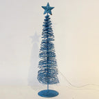 Religious Christmas decoration with warm ambient light effect