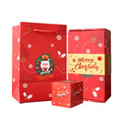 Festive gift box and bag from the Christmas Eve surprise box collection