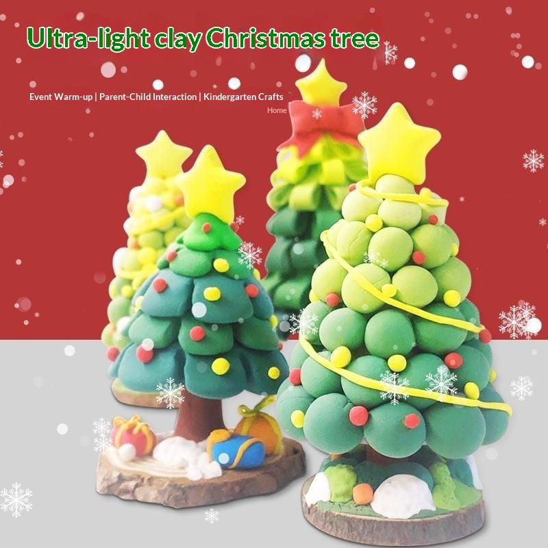 DIY Christmas tree craft materials for faith-focused families