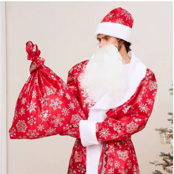White Christmas costume outfit for women holiday celebration attire