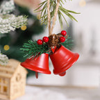 Pastoral style Christmas decoration pendant for tree or door display