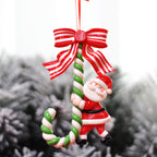 Deer Christmas ornament with elegant holiday design