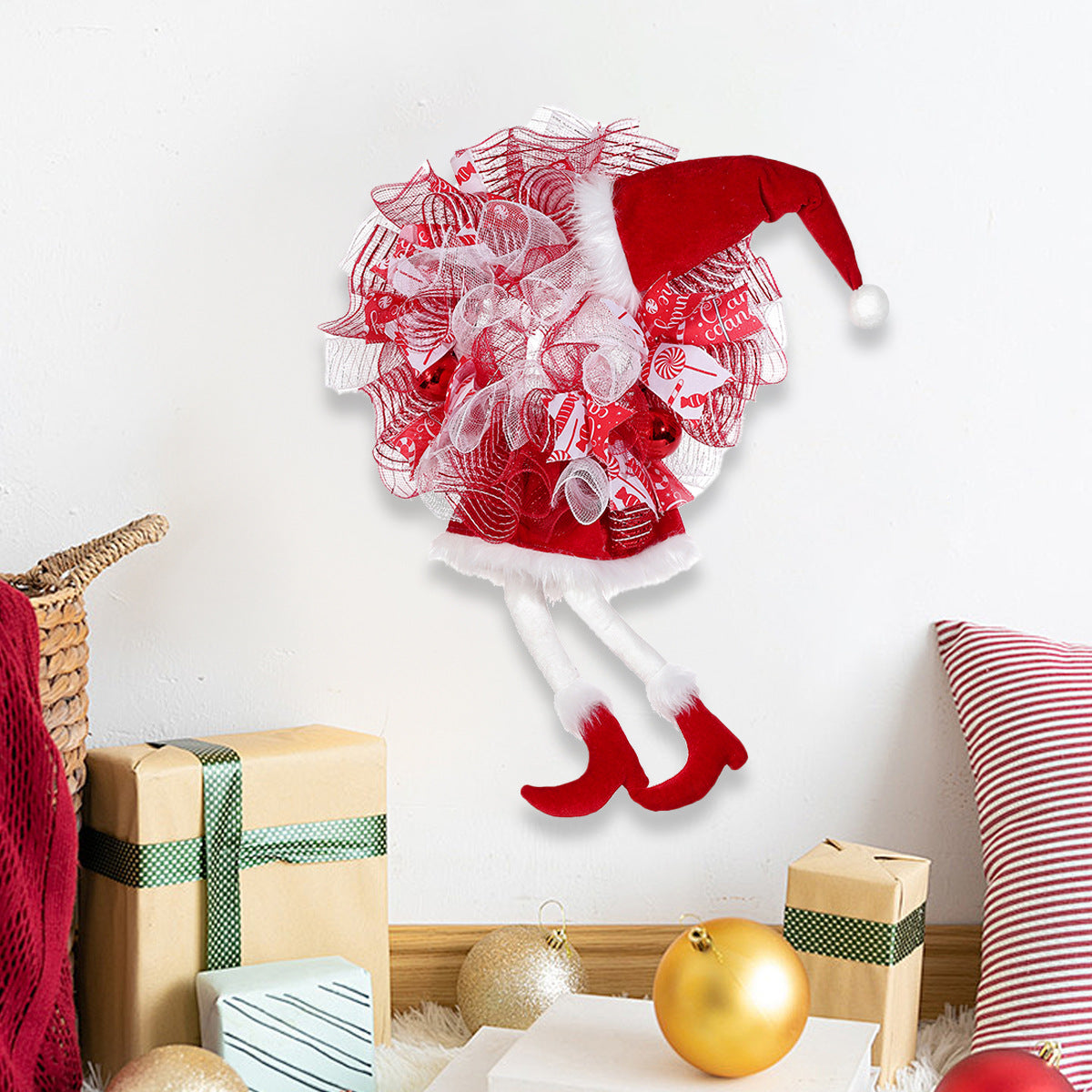 Holiday Elf Garland Pendant Cascading Design